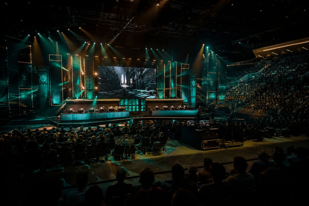 Budapest Open Masters — e-sport aréna hangulat